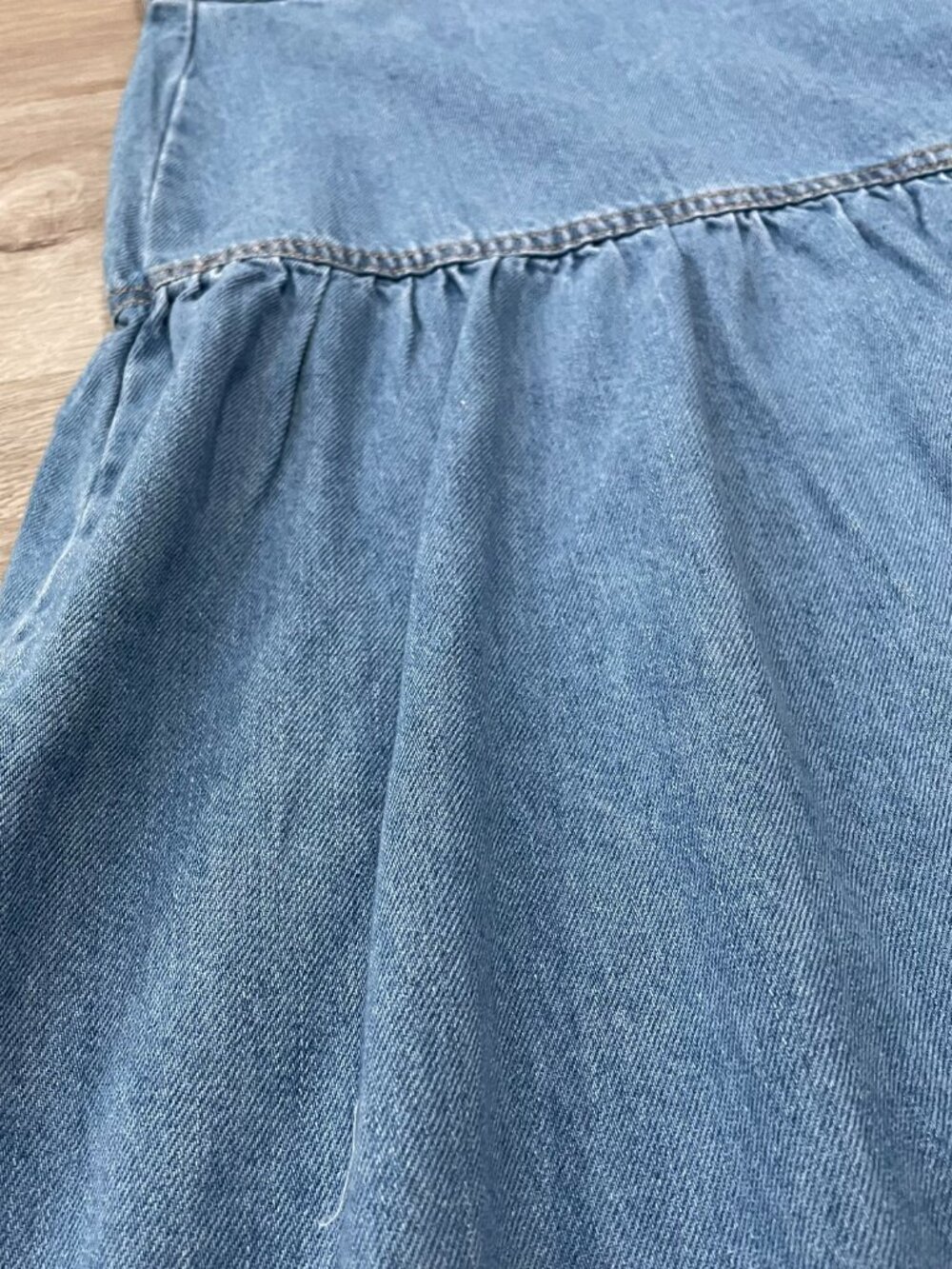 Denim Midi Skirt - Picture 10 of 13